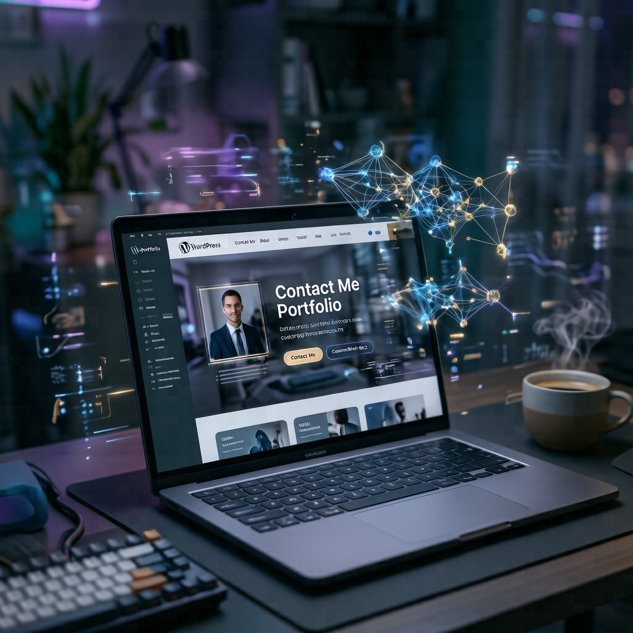 Как создаю сайты-визитки на wordpress