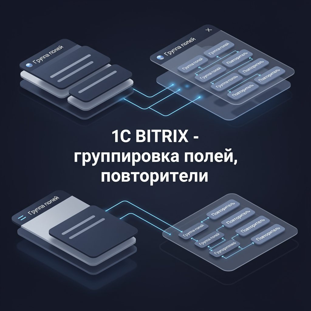 1С-Битрикс - модуль группировки свойств, новое свойство повторитель