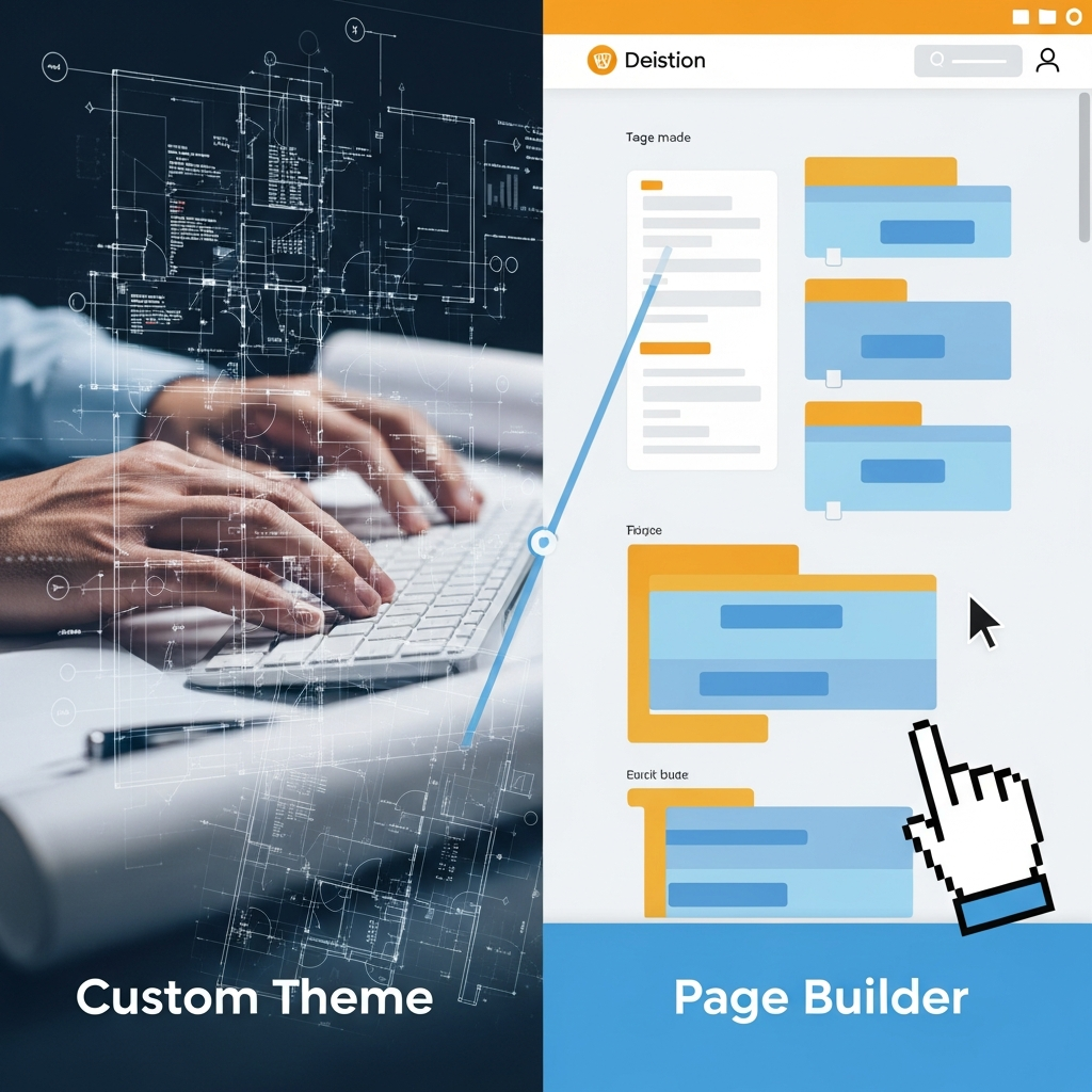 WordPress: когда выбирать кастомную тему, а когда хватит конструктора