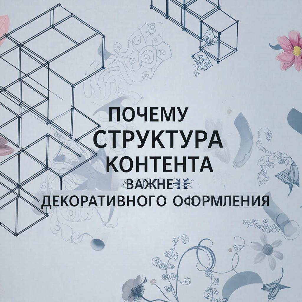Почему структура контента важнее декоративного оформления